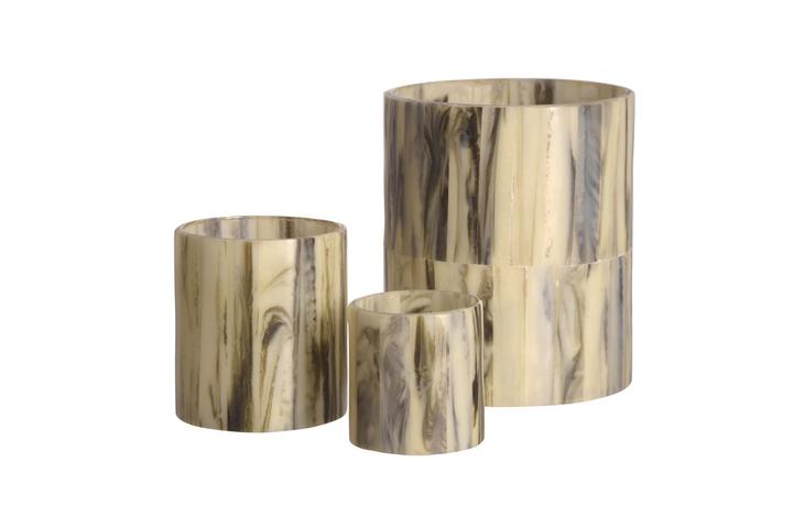 Faux Horn Vase