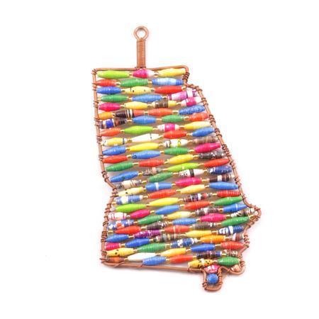 Georgia Bead Ornament