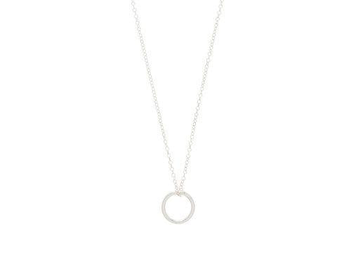 Halo Sterling Necklace