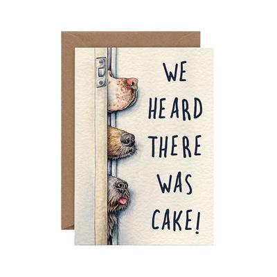 Heard There Was Cake Card