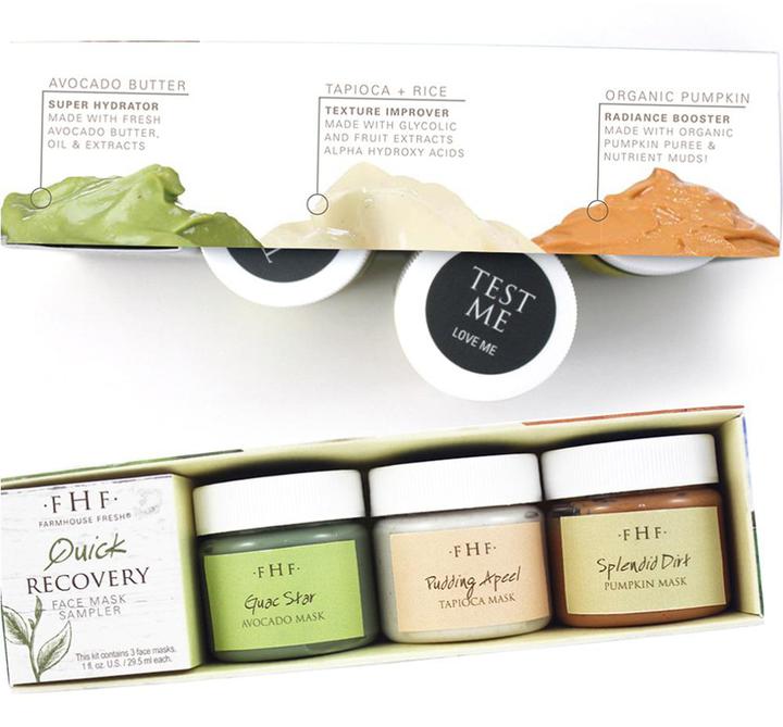 Free face mask sampler