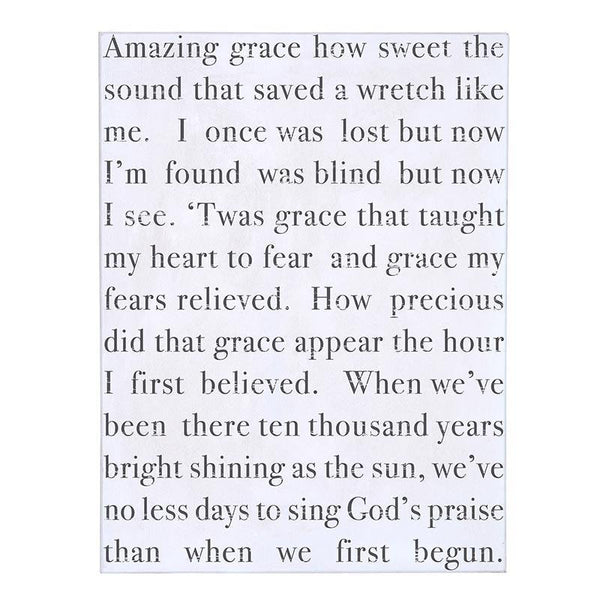 Amazing Grace Sign