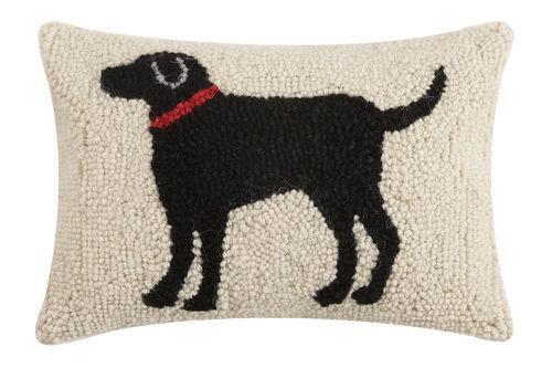 Black Lab Pillow