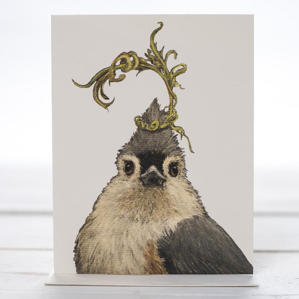 Audrey Tufted Greeting Card
