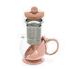 Shelby Wrapped Rose Gold Teapot & Infuser