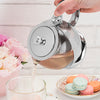 Shelby Wrapped Stainless Steel Teapot & Infuser
