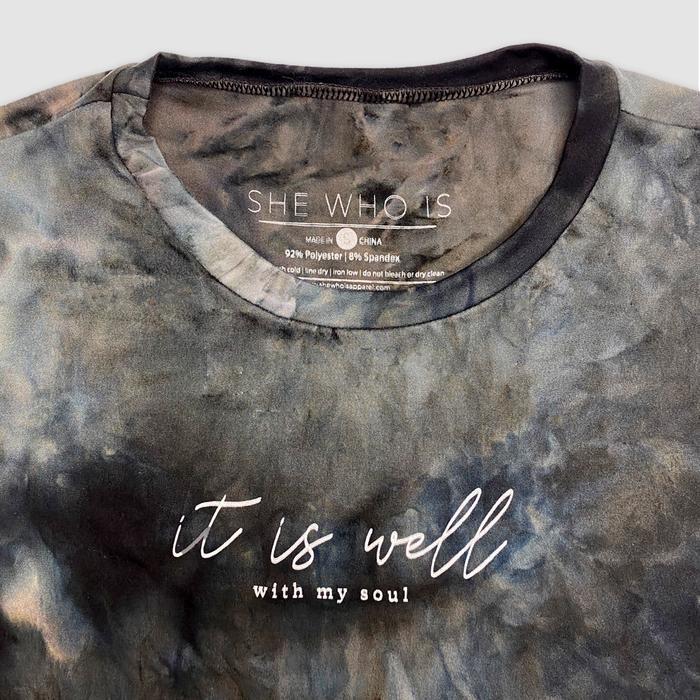 Black It Is Well Top