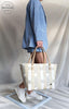 Color Block Recycled Tote