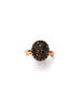 Black Druzy Ring
