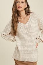 Sand Stripe Sweater