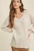 Sand Stripe Sweater