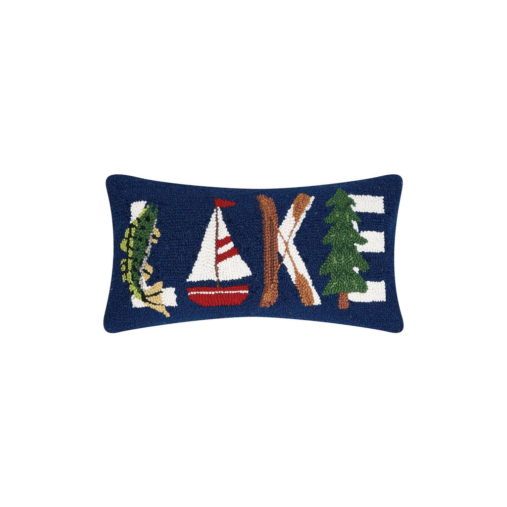Lake Navy Pillow