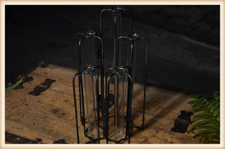 Test Tube Accordion Vase