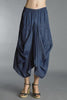 Navy Bubble Skirt