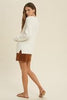 Collar Fuzzy Ivory