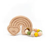 Rainbow Teething Rattle