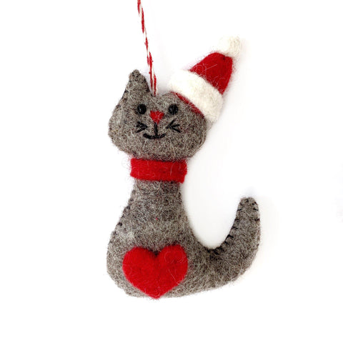 Christmas Cat Ornament
