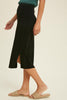 Midi Rib Skirt