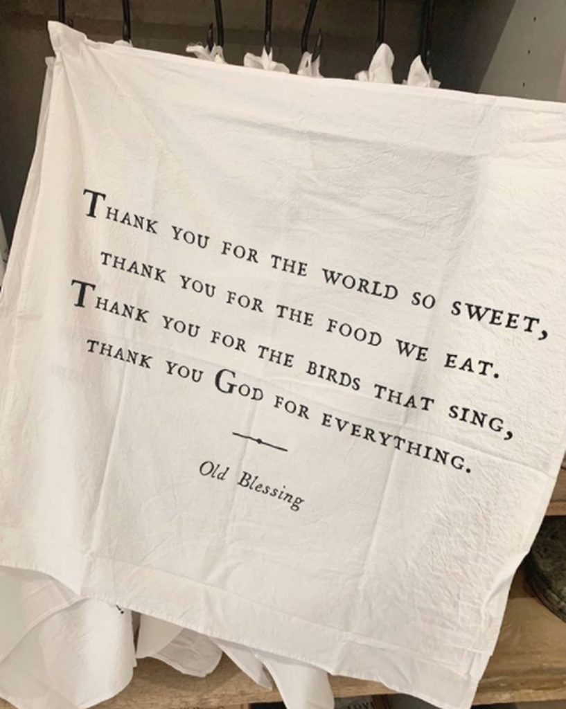 Blessing Tea Towel
