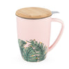 Bailey Tropical Ceramic Tea Mug & Infuser