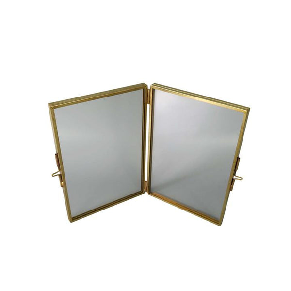 Copper Double Photo Frame 4 x 6
