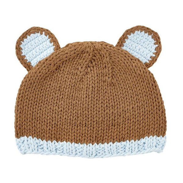 Brown Bear Newborn Cap