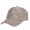 Suede Ball Cap