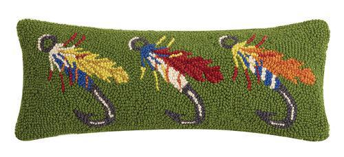 Fishing Hook Trio Pillow