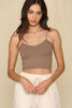 Mocha Skinny Crop Bralette