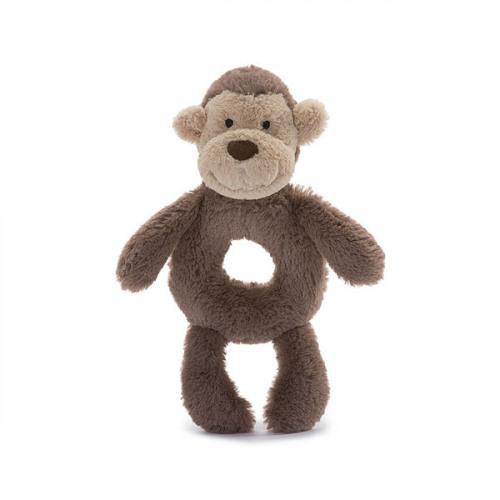 Bashful Monkey Ring Rattle