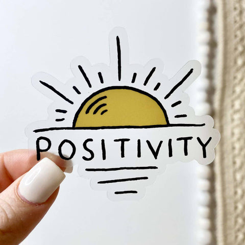 Positivity Sun Sticker