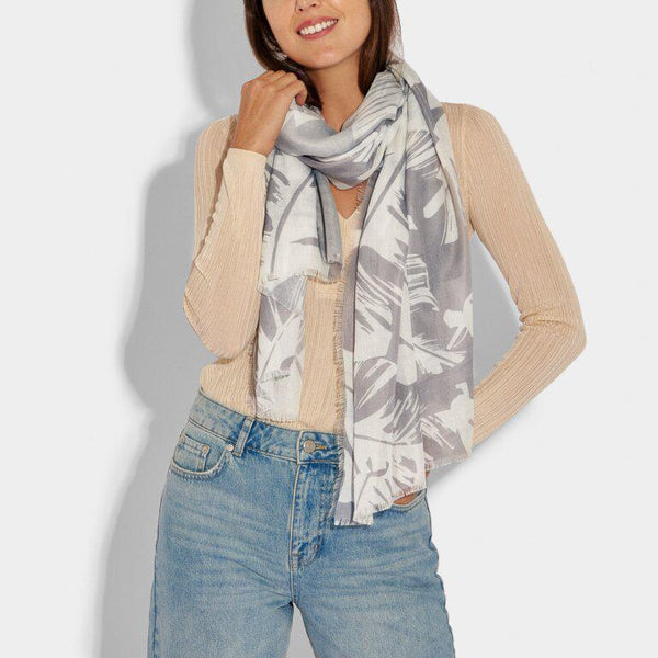 Palm Leaf Scarf