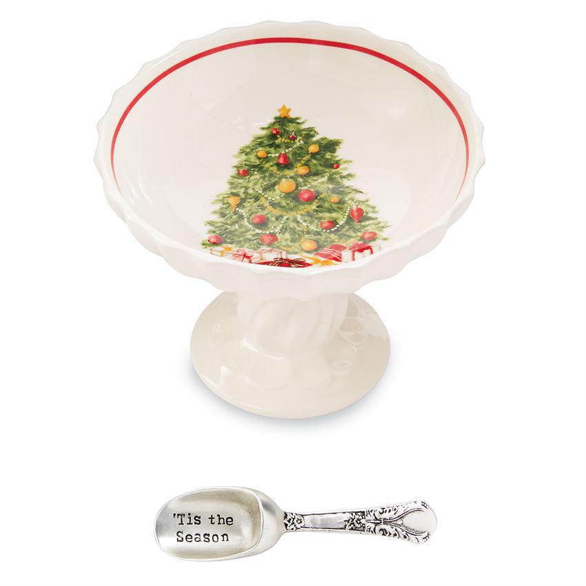 Christmas Tree Pedestal Dip Set