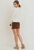 Butter Ruffle Top