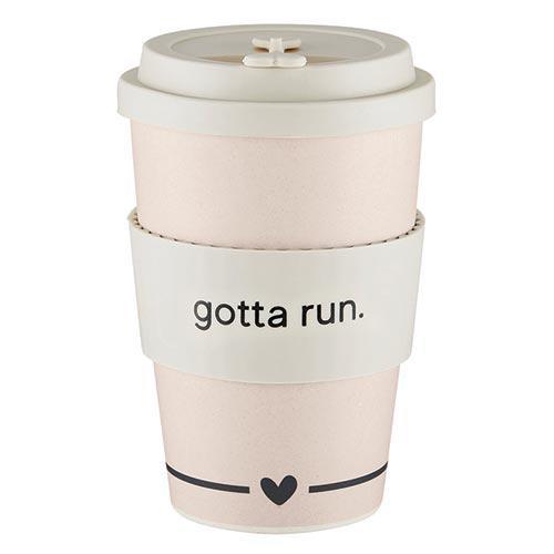 Gotta Run Bamboo Mug