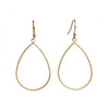 Teal Hoop Earring