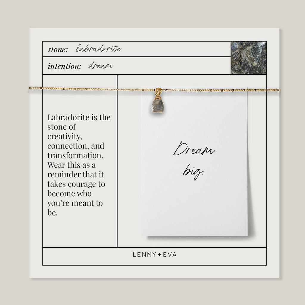 Bella Necklace Labradorite