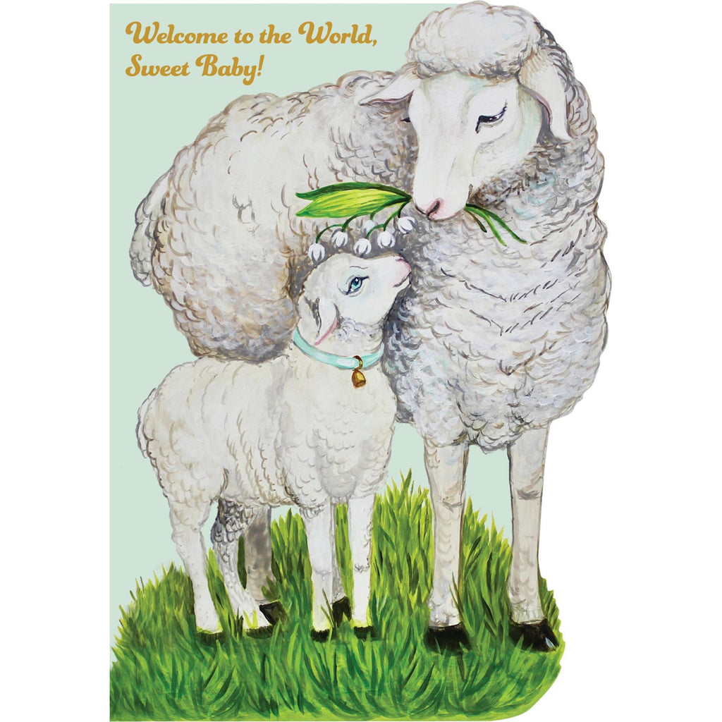 Welcome Little Lamb Card