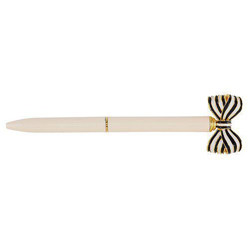 Stripe Bow Pen