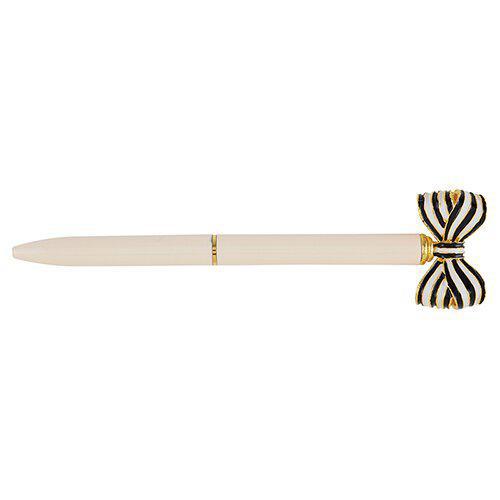 Stripe Bow Pen
