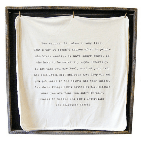 You Are My Sunshine Heirloom Baby Blanket