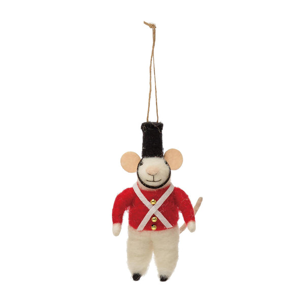Toy Soldier Mouse Ornament
