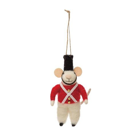 Toy Soldier Mouse Ornament