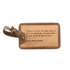 Leather Luggage Tag