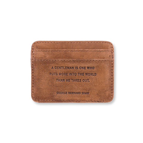 George Bernard Shaw Wallet