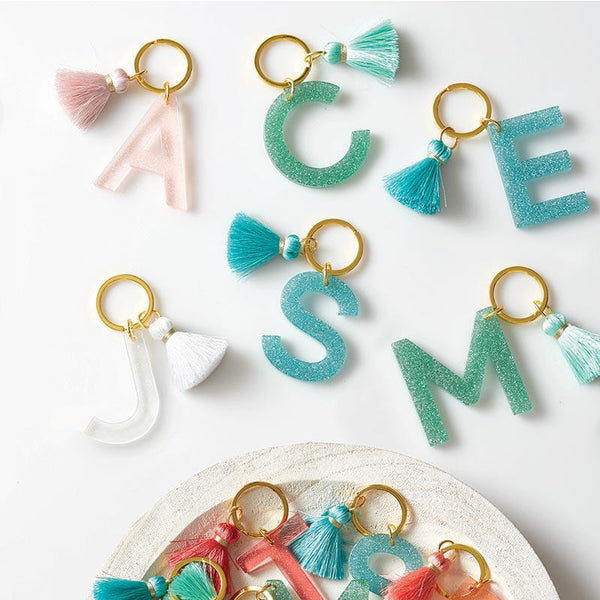 Acrylic Letter Key Tag