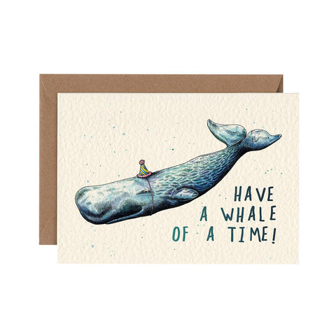 Have A Whale of a Time Card