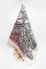Pink Paisley Silk Scarf
