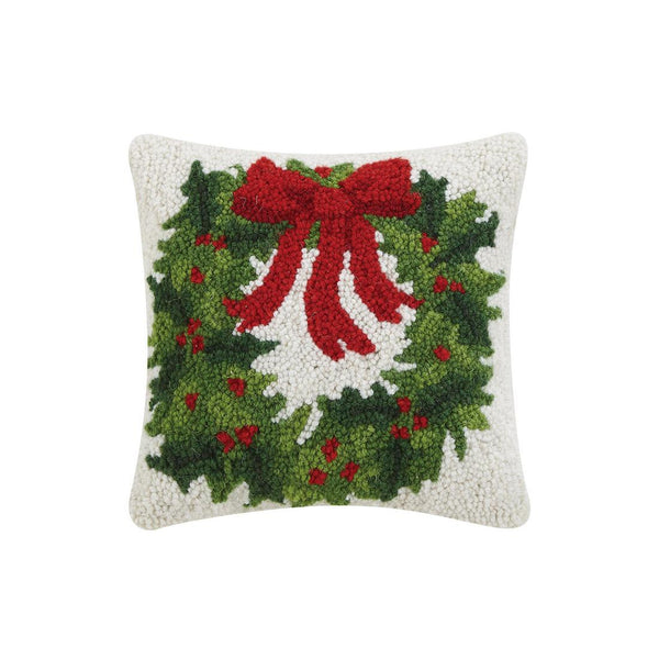 Holiday Wreath Pillow