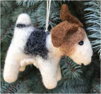 Felt Dog